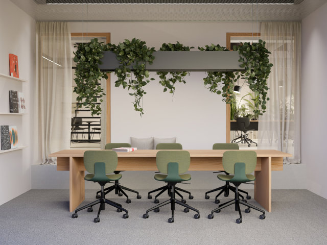 CoMeet Pine Green vollumpolstert 