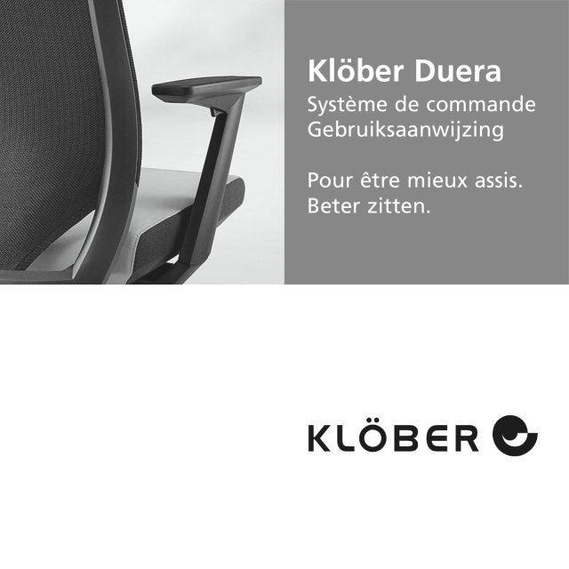 Fauteuil bureau ergonomique Klöber France Duera 24h. fauteuil 24h.