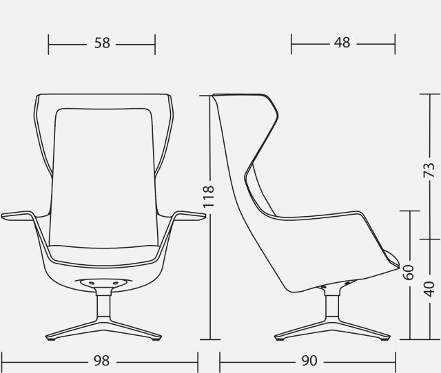 Piktogramm WOOOM Lounge Sessel