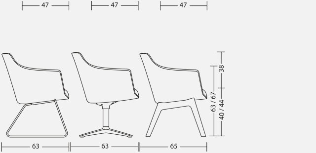 Piktogramm WOOOM Meeting und Lounge Stuhl