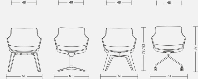 Piktogramm WOOOM Meeting und Lounge Stuhl
